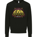 Possible With God Christianity Christian Kids Sweatshirt Jumper Black