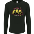 Possible With God Christianity Christian Mens Long Sleeve T-Shirt Black