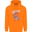 Possum Anatomy Childrens Kids Hoodie Orange