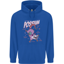 Possum Anatomy Childrens Kids Hoodie Royal Blue