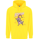 Possum Anatomy Childrens Kids Hoodie Yellow