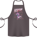 Possum Anatomy Cotton Apron 100% Organic Dark Grey
