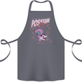 Possum Anatomy Cotton Apron 100% Organic Steel