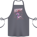 Possum Anatomy Cotton Apron 100% Organic Steel