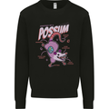 Possum Anatomy Kids Sweatshirt Jumper Black