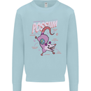 Possum Anatomy Kids Sweatshirt Jumper Light Blue