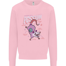 Possum Anatomy Kids Sweatshirt Jumper Light Pink