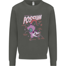 Possum Anatomy Kids Sweatshirt Jumper Storm Grey
