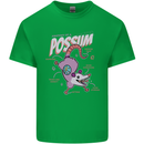 Possum Anatomy Kids T-Shirt Childrens Irish Green
