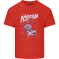 Possum Anatomy Kids T-Shirt Childrens Red