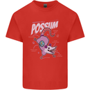 Possum Anatomy Kids T-Shirt Childrens Red