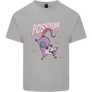 Possum Anatomy Kids T-Shirt Childrens Sports Grey