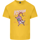 Possum Anatomy Kids T-Shirt Childrens Yellow