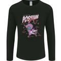 Possum Anatomy Mens Long Sleeve T-Shirt Black
