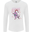 Possum Anatomy Mens Long Sleeve T-Shirt White