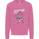 Possum Anatomy Mens Sweatshirt Jumper Azalea