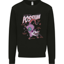 Possum Anatomy Mens Sweatshirt Jumper Black