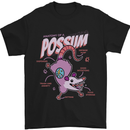 Possum Anatomy Mens T-Shirt 100% Cotton Black