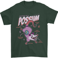 Possum Anatomy Mens T-Shirt 100% Cotton Forest Green