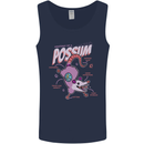 Possum Anatomy Mens Vest Tank Top Navy Blue