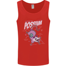 Possum Anatomy Mens Vest Tank Top Red