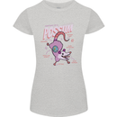 Possum Anatomy Womens Petite Cut T-Shirt Sports Grey