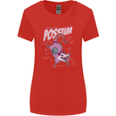Possum Anatomy Womens Wider Cut T-Shirt Red