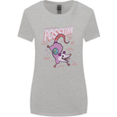 Possum Anatomy Womens Wider Cut T-Shirt Sports Grey