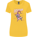 Possum Anatomy Womens Wider Cut T-Shirt Yellow