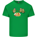 Potato Murder Funny Food BBQ Chef Kids T-Shirt Childrens Irish Green