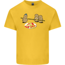 Potato Murder Funny Food BBQ Chef Kids T-Shirt Childrens Yellow