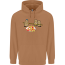 Potato Murder Funny Food BBQ Chef Mens 80% Cotton Hoodie Caramel Latte