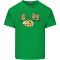 Potato Murder Funny Food BBQ Chef Mens Cotton T-Shirt Tee Top Irish Green