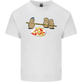 Potato Murder Funny Food BBQ Chef Mens Cotton T-Shirt Tee Top White
