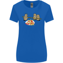 Potato Murder Funny Food BBQ Chef Womens Wider Cut T-Shirt Royal Blue