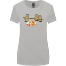 Potato Murder Funny Food BBQ Chef Womens Wider Cut T-Shirt Sports Grey