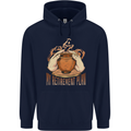 Pottery Retirement Plan Funny Childrens Kids Hoodie Navy Blue