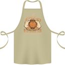 Pottery Retirement Plan Funny Cotton Apron 100% Organic Khaki
