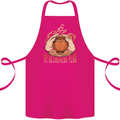 Pottery Retirement Plan Funny Cotton Apron 100% Organic Pink