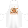 Pottery Retirement Plan Funny Cotton Apron 100% Organic White
