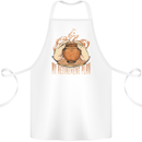 Pottery Retirement Plan Funny Cotton Apron 100% Organic White