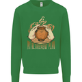Pottery Retirement Plan Funny Kids Sweatshirt Jumper Irish Green