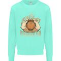Pottery Retirement Plan Funny Kids Sweatshirt Jumper Peppermint