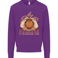 Pottery Retirement Plan Funny Kids Sweatshirt Jumper Purple