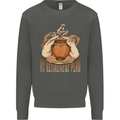 Pottery Retirement Plan Funny Kids Sweatshirt Jumper Storm Grey