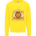 Pottery Retirement Plan Funny Kids Sweatshirt Jumper Yellow