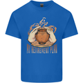 Pottery Retirement Plan Funny Kids T-Shirt Childrens Royal Blue