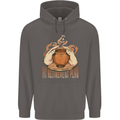 Pottery Retirement Plan Funny Mens 80% Cotton Hoodie Charcoal