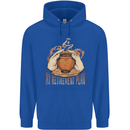 Pottery Retirement Plan Funny Mens 80% Cotton Hoodie Royal Blue