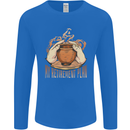 Pottery Retirement Plan Funny Mens Long Sleeve T-Shirt Royal Blue